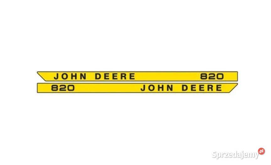 Naklejki oklejenie naklejka JOHN DEERE 820 mazowieckie