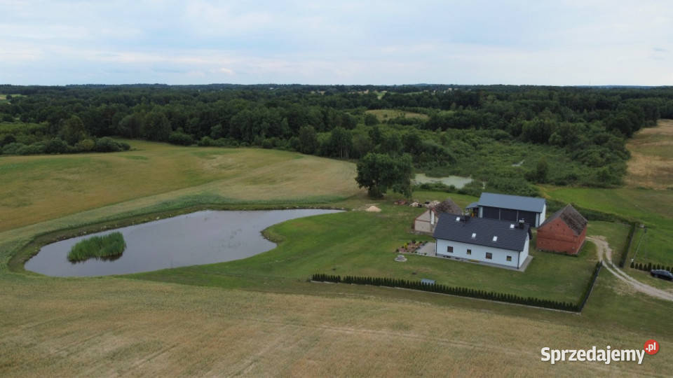Dom i Urokliwe siedlisko na 25 Hektarach Knyki