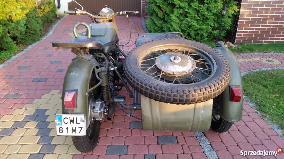 Sprzedam motocykl K 750 z koszem mazowieckie Płock