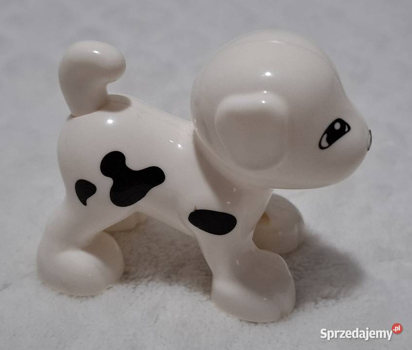 Figurka pies piesek dalmatyńczyk 57 klocki