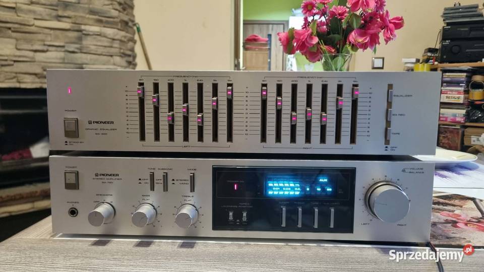 Wzmacniacz Pioneer SA 720 plus Korektor Pioneer Warta