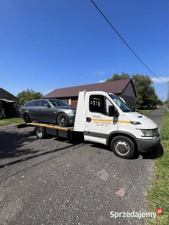 pomoc drogowa auto laweta transport maszyn