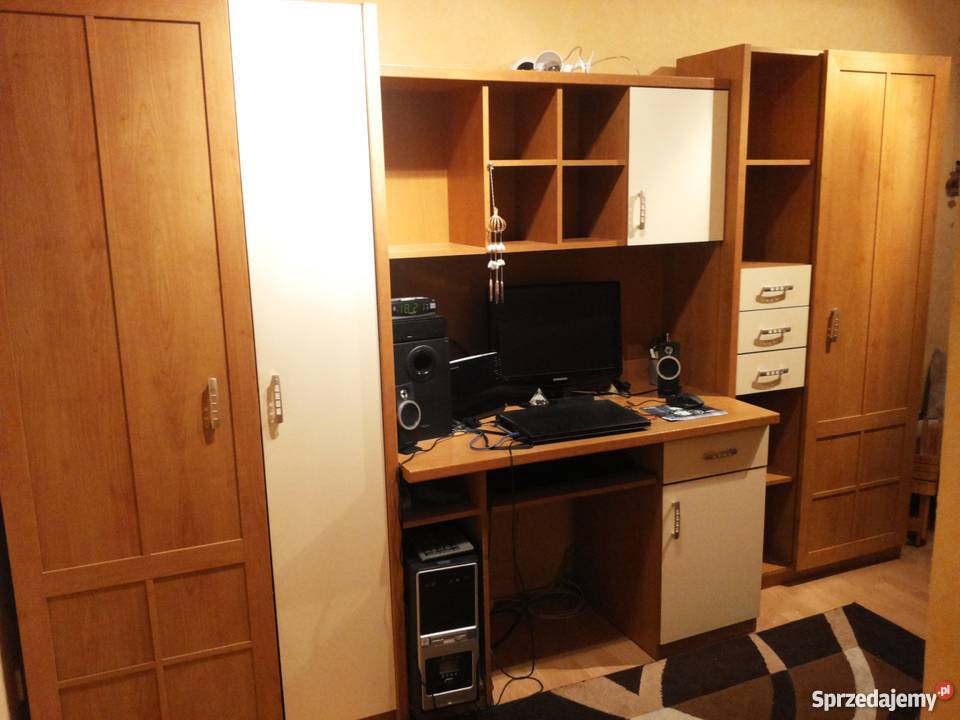 Meblościanka komplet stan idealny śląskie Ruda Śląska sprzedam