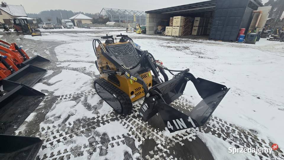 Mini ładowarka gąsienicowa INFRONT YF380 łyżka nie Dunkowa