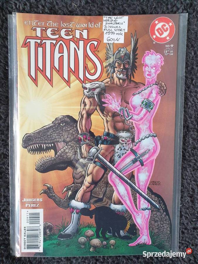 Teen Titans The Lost War Of Skaltaris 3 komiksy Gdynia