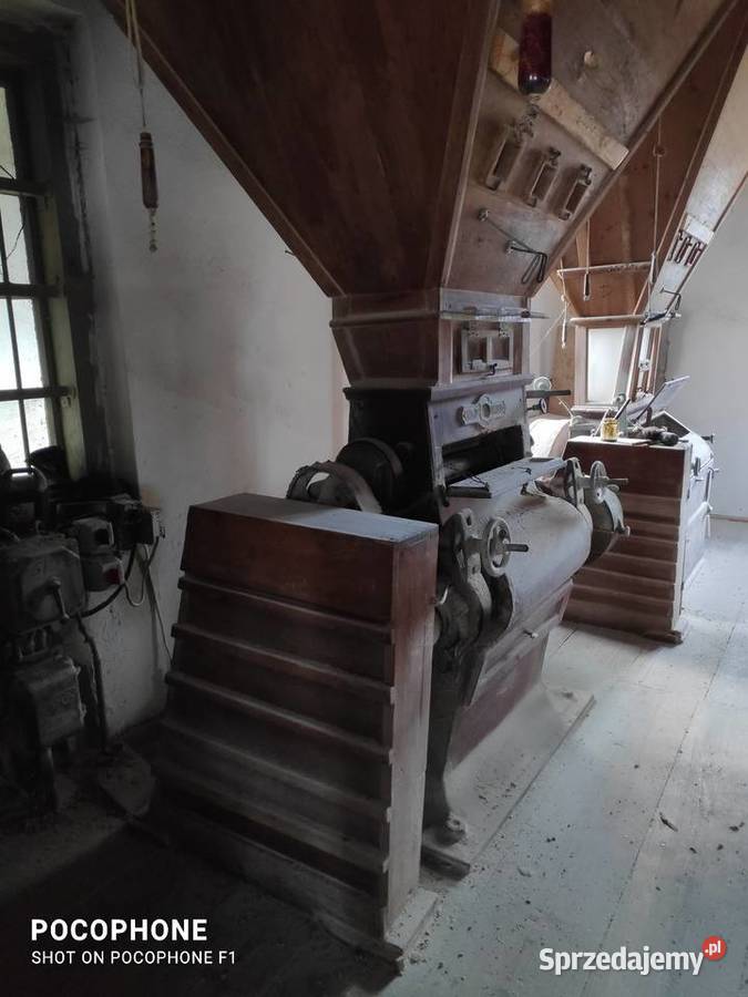 Wyposażenie komplet młyn zbożowy elektryczny Kraczewice Prywatne