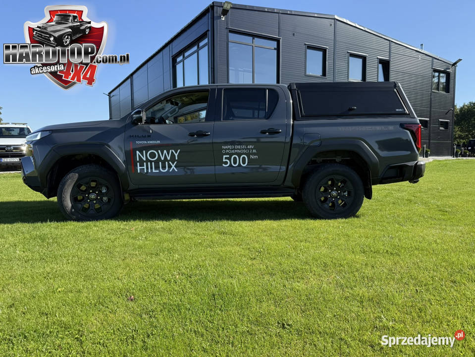 Zabudowa NOWY Hilux Travo Aluminiowa Hardtop Pasłęk