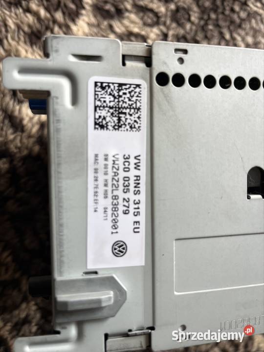 Radio Passat B7 uszkodzone