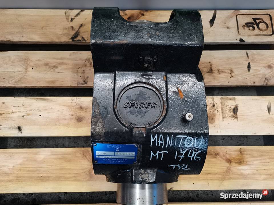Obudowa ataku Manitou MT 1337 Spicer tył