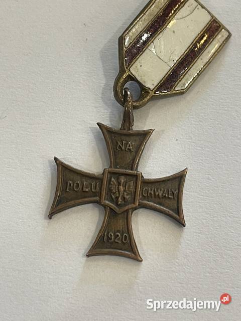 Miniaturka Krzyża Walecznych 1920 Polskie Kraków