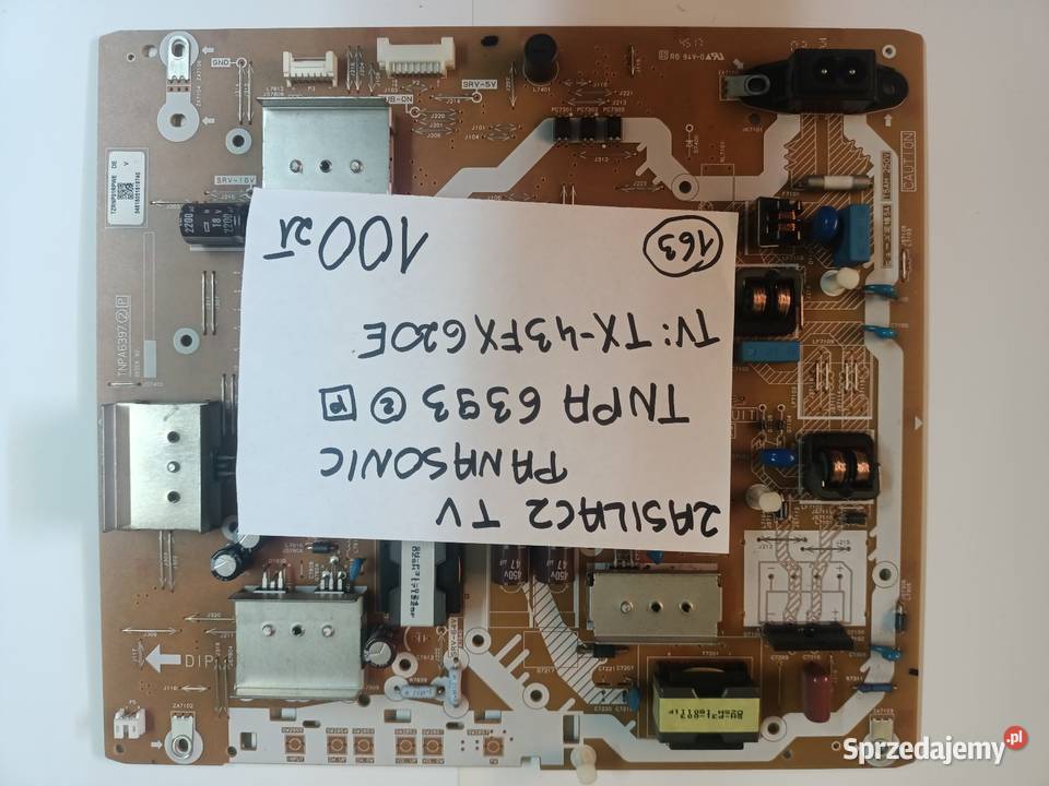 Zasilacz tv Panasonic TNPA 6393 Pozostałe Głogoczów