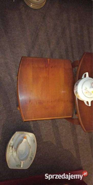 Antyczne stoliki wsuwane w siebie 3 sztuki w pomorskie Gdańsk