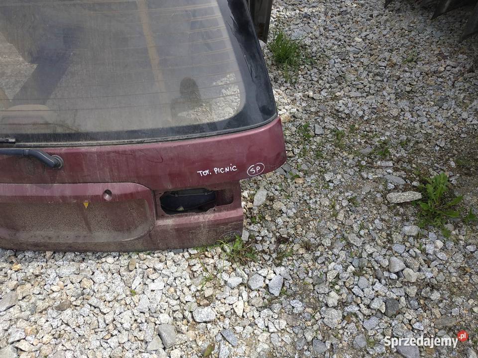 Toyota PICNIC KLAPA Z SZYBĄ dolnośląskie Byków