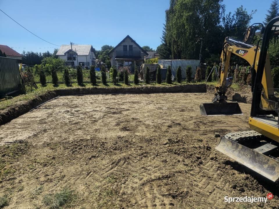 Usługi koparką Dąbrowa Tarnowska usługi budowlane
