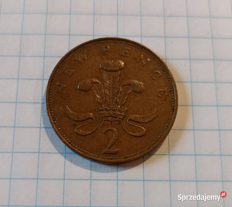 2 PENSY PENCE 1971 WIELKA BRYTANIA Piszczac