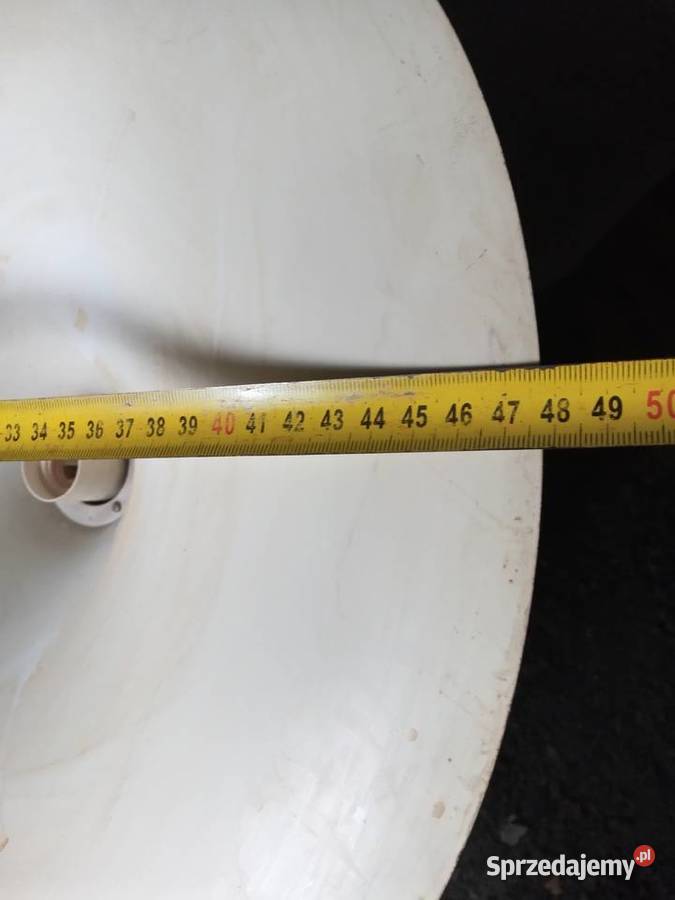 Stara metalowa lampa wisząca loft lata 70 Nakło nad Notecią