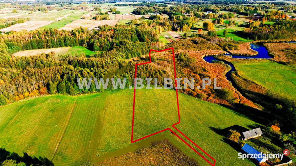 Działka do sprzedania 7717m2 Suwałki woda sprzedam