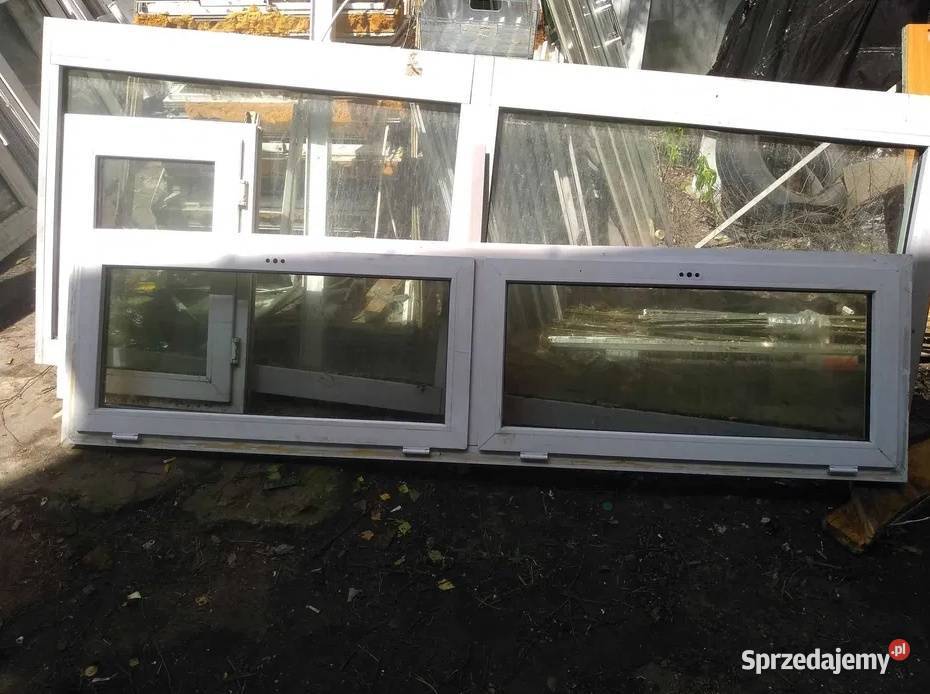 Okno PCV 240 x 63 2400 x 630 mm Warszawa