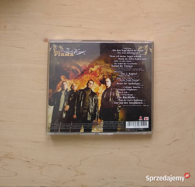 Das Żweite Kapitel DIE FIRMA CD pomorskie Gdańsk