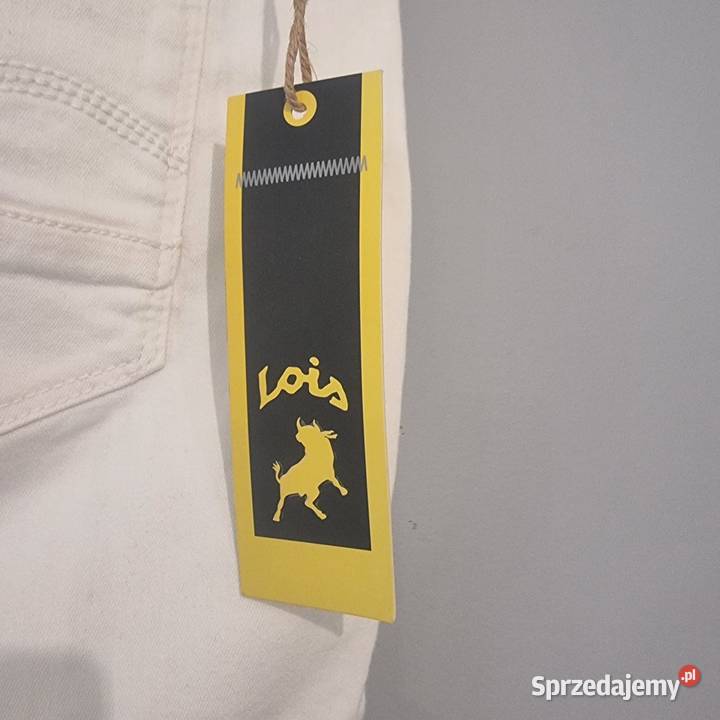 Biała jeansowa spódnica Lois 29 Kraków