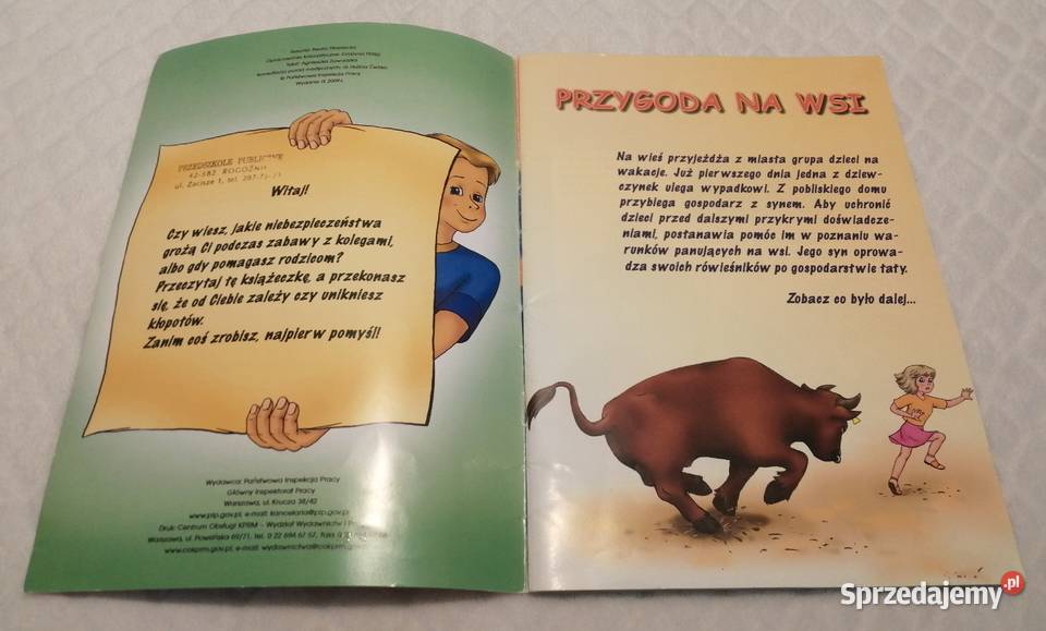 Przygoda na wsi co ci zagraża PIP 2009 Czeladź sprzedam