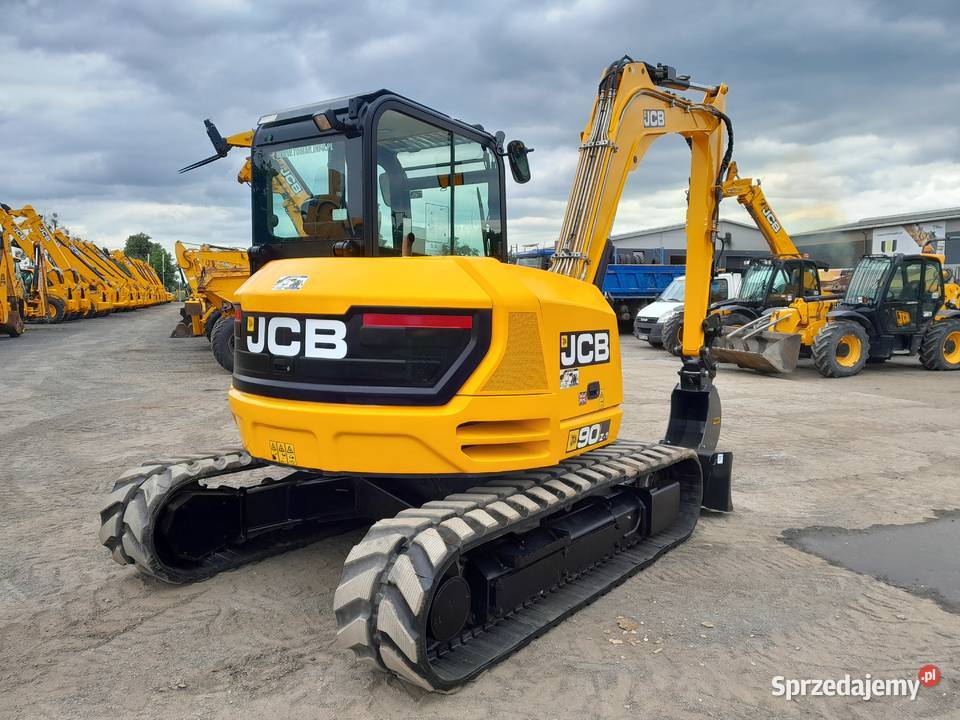 JCB 90Z1 2019R KOPARKA GĄSIENICOWA 9 TON CAT Koparki wielkopolskie Krotoszyn sprzedam
