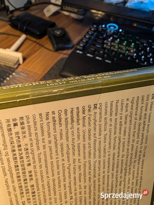 Nowy zestaw farb Vallejo 70179 model color Gdańsk