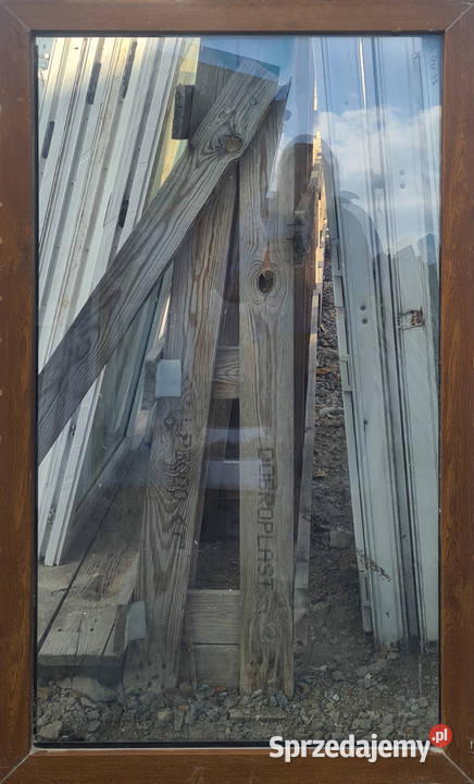 OKNA KacprzaK Witryna 80X136 FIX Używany PCV