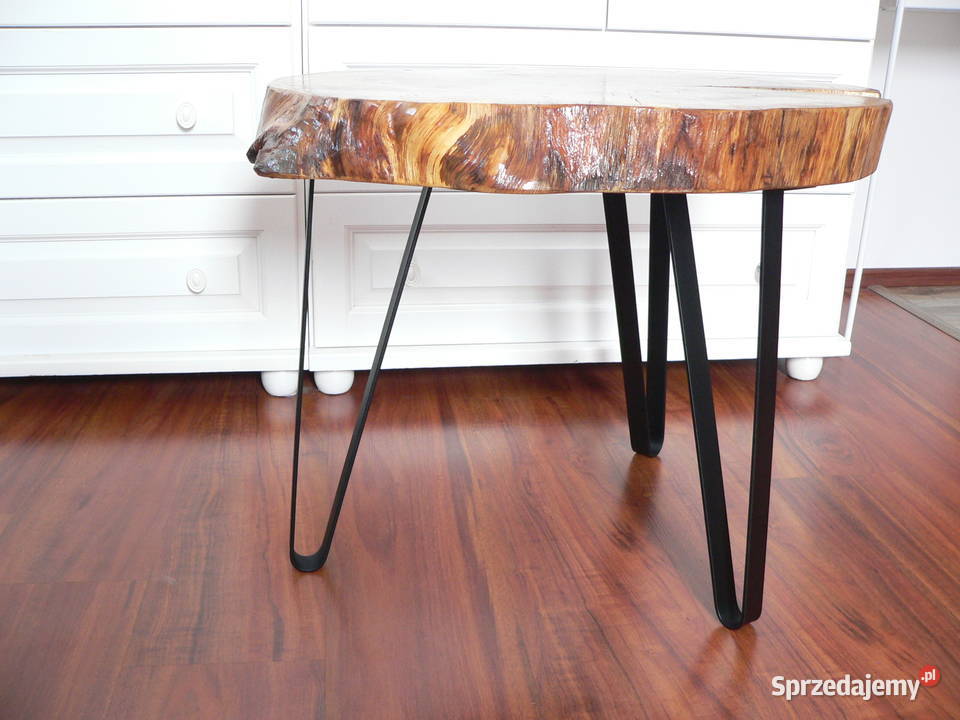 Metalowa noga z płaskownika Hairpin Stoły, krzesła, biurka małopolskie Słomniki