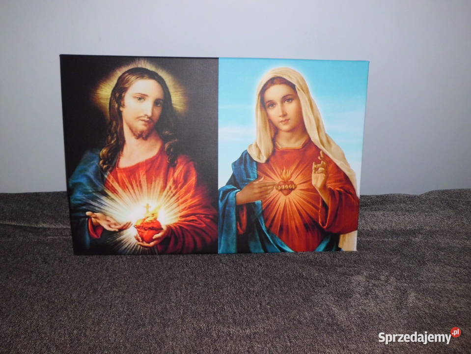 ObrazReprint Najświętsze Serca 60x40 90 Łódź sprzedam