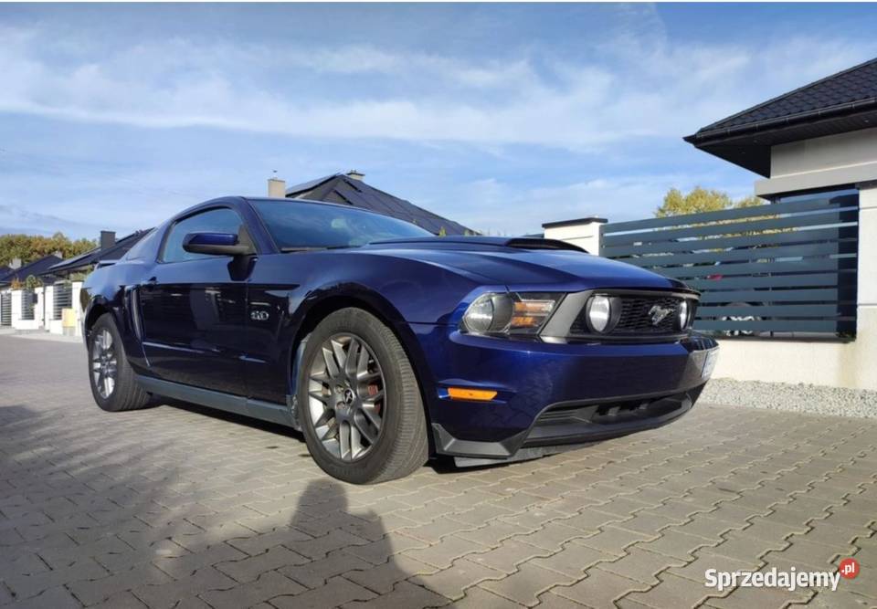 Mustang GT 50 Boss302 niesamowity wydech 450 granatowy Łódź