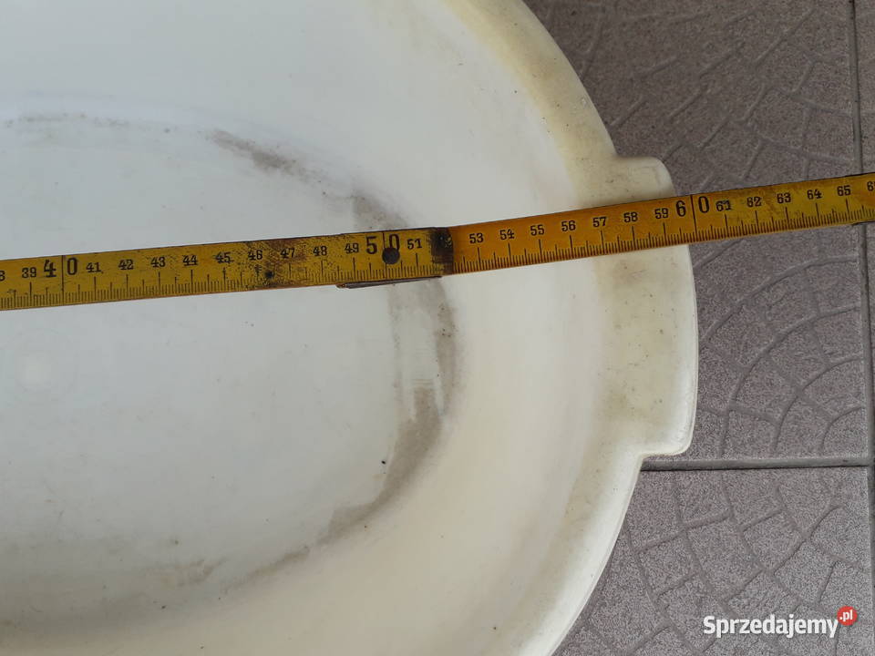 Wanienka plastikowa biała owalna 60x40 20 Kraków sprzedam