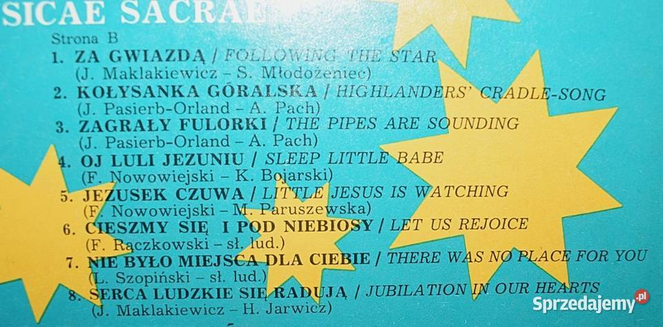 Kolędy i Pastorałki Collegium Musicae Sacrae Chełmno sprzedam