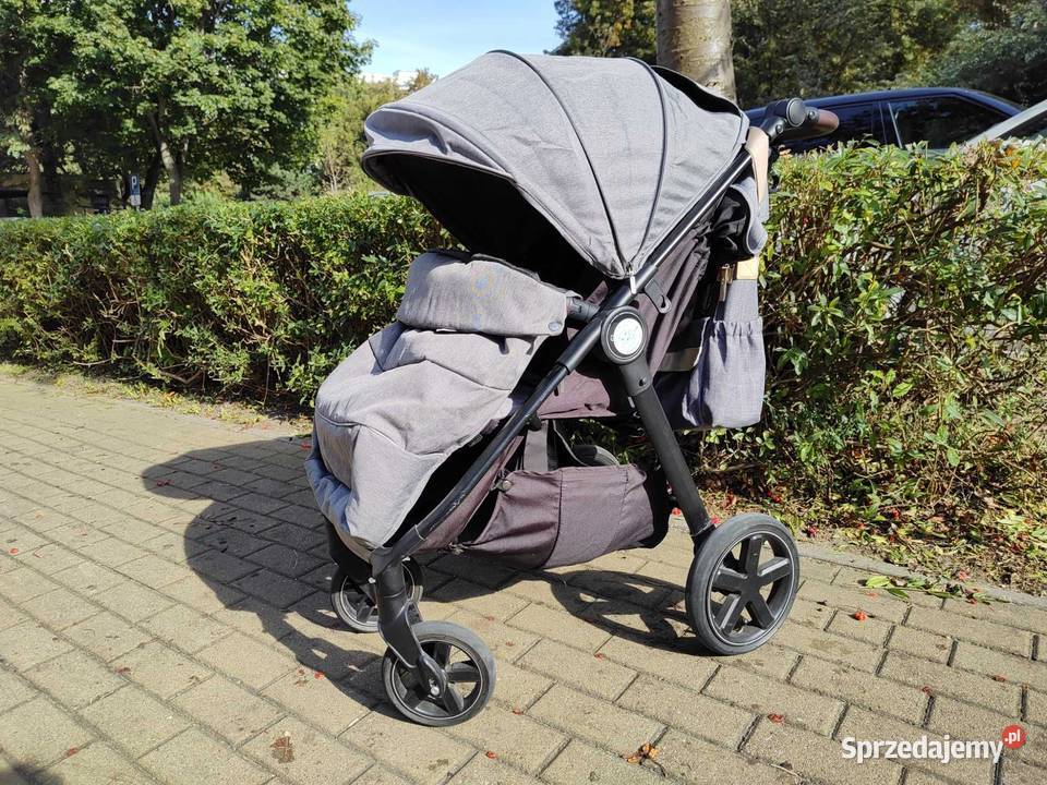 Wózek spacerówka BabyDesign Look Air szary Spacerówki Gdańsk