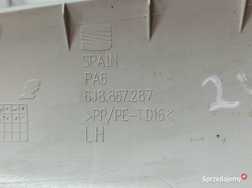 OSŁONA SŁUPKA A B C D KOMBI LEWA PRAWA KPL 6J sprzedam