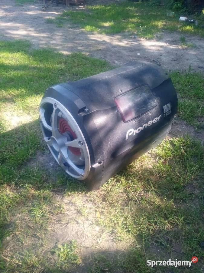 Subwoofer tuba skrzynia Pioneer THE pump Motoryzacja lubelskie Rachanie