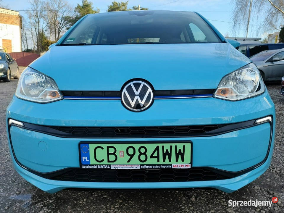 Volkswagen Up Pełen Elektryk Automat Klimatronik Zarejestrowany w Polsce Bydgoszcz