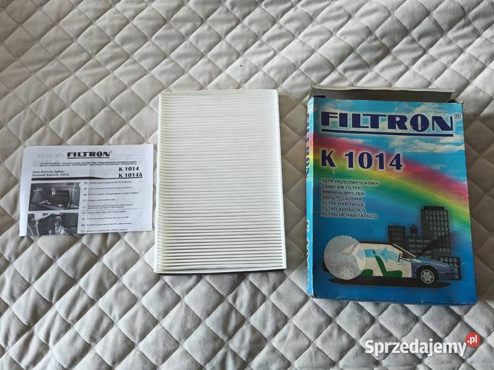 Filtr kabinowy FILTRON K1014 Opel Zafira podlaskie Siemianówka