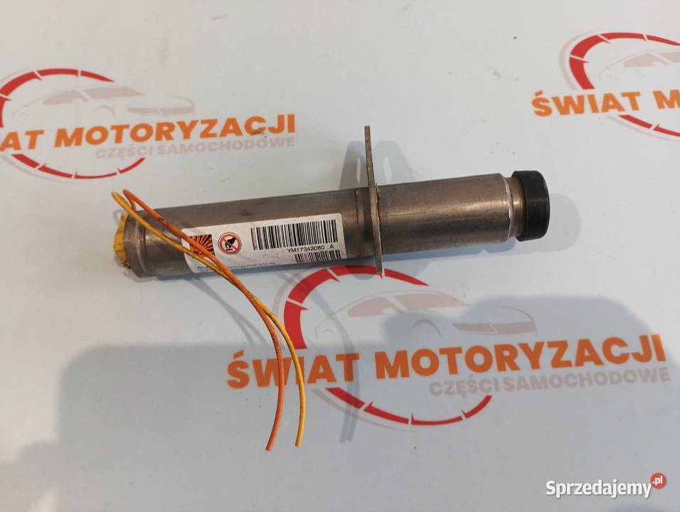 PEUGEOT RCZ 10r nabój pirotechniczny maski osobowe