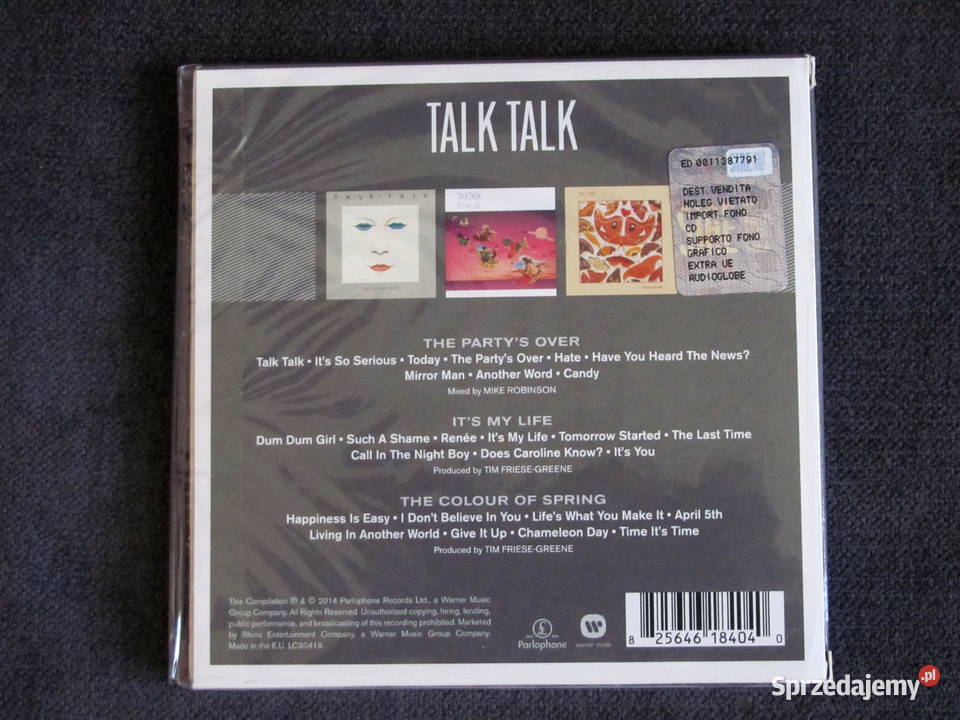 Talk Talk The Triple Album Collection 3 CD Sosnowiec
