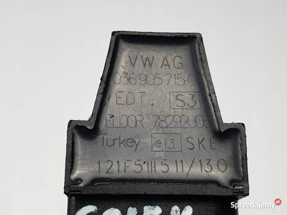 CEWKA ZAPŁONOWA VW Golf V 16 FSI 036905715C lubelskie Chełm sprzedam