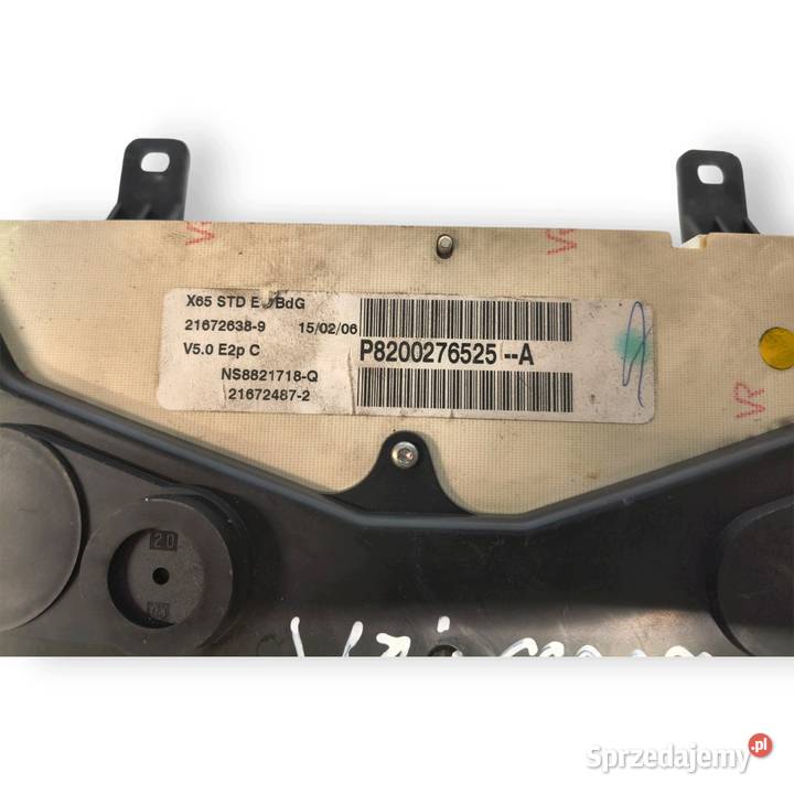 LICZNIK ZEGARY P8200276525A Renault Clio II 12 Chełm