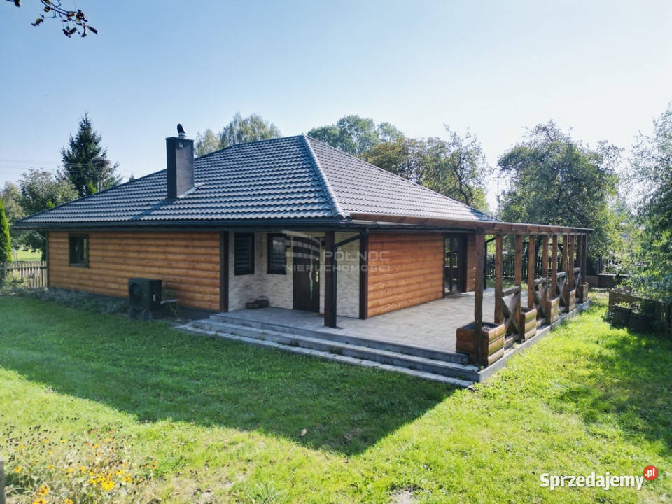 Nowoczesne siedlisko w Sobiborze z pompą ciepłą lubelskie Sobibór