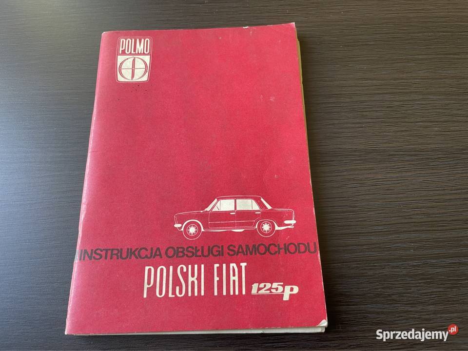 Fiat 125P Instrukcja Obsługi Białogard