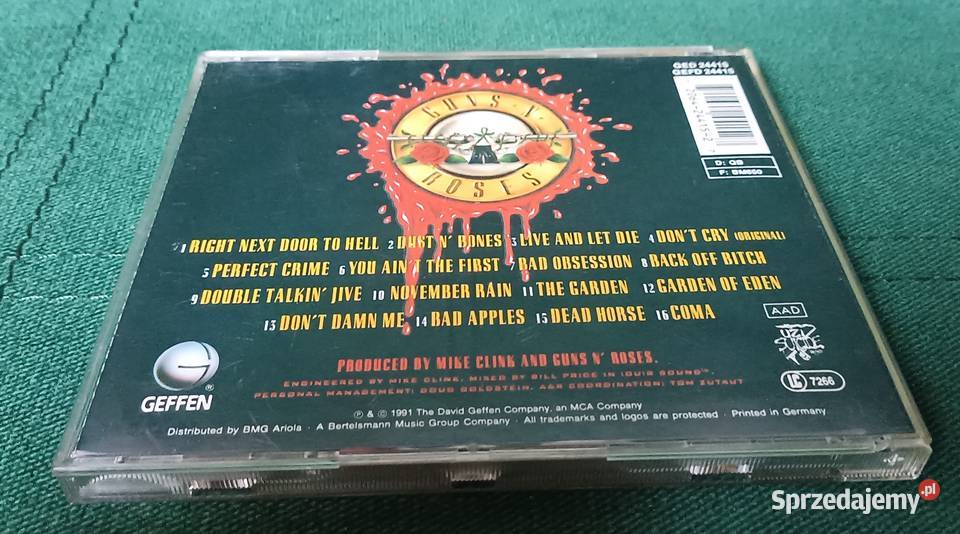 Guns n Roses GNR Use your Illusion I II Zbylitowska Góra