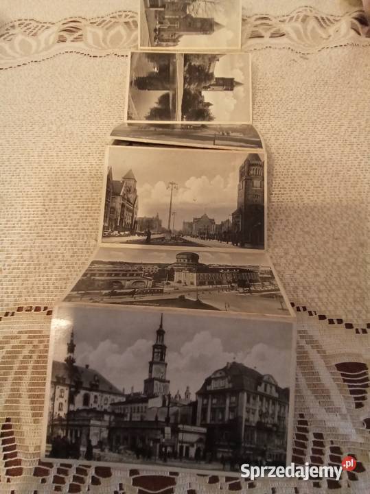 Poznań niemieckie pocztówki Warszawa