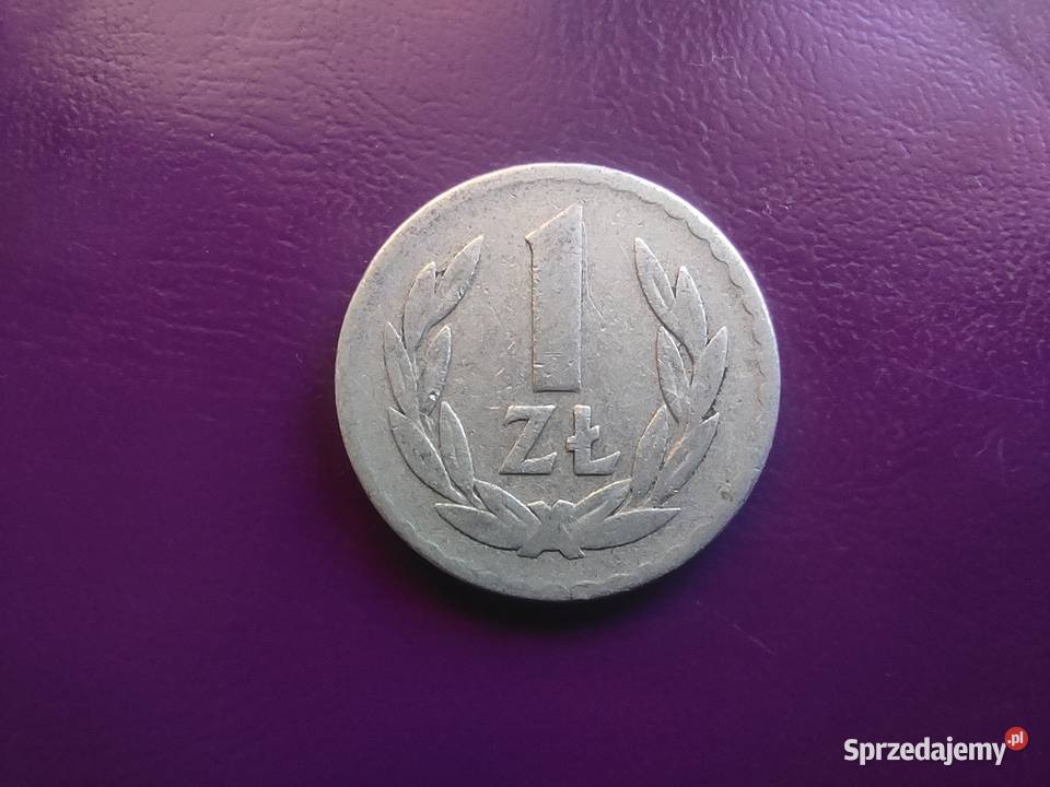Moneta PRLu 1 ZŁOTY 1957 Rzadkość Pruszków