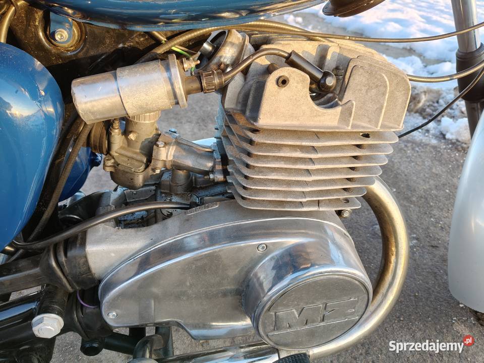 MZ TS 250 1975r z dokumentami do rejestracji pozostałe