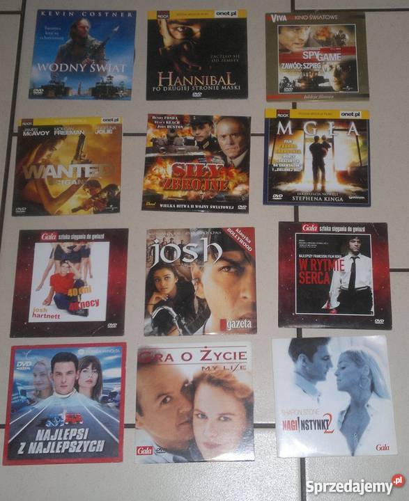 Nieziemska Kolekcja Filmowa 22DVD 12 filmów DVD Daszewice sprzedam