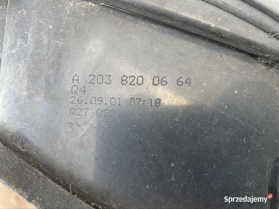Lampa tył tylna prawa lewa Mercedes c w203 sport zachodniopomorskie Szczecin sprzedam